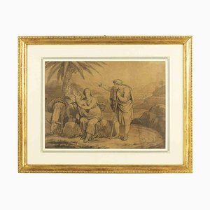 Bartolomeo Pinelli, Sacred Scene, Drawing and Watercolor, 1812-ZCI-1378415