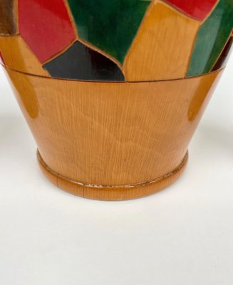 Barware & Icebucket Shaker by Aldo Tura for Macabo, Italy, 1950s, Set of 3-LYQ-1171299