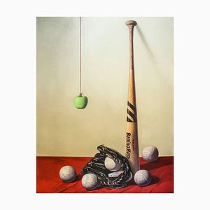 Baseball, Original Lithograph by Zhang Wei Guang - 2008 2008-ZCI-760800