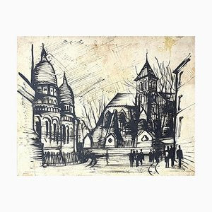 Basilica of the Sacred Heart of Paris - Original Drawing - 20th century 20th Century-ZCI-758120