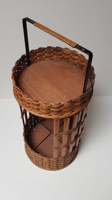 Basket Bar with Handle, 1960s-QDP-1414951