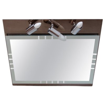 Bathroom Illuminated Mirror from Isa, Italy, 1970s-KL-1804763