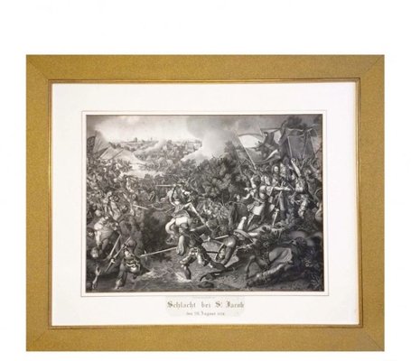 Battle of St. Jacob, 19th-Century, Engraving-WMV-1127108