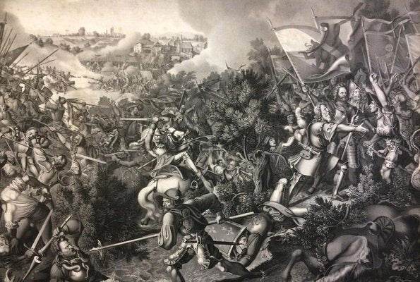 Battle of St. Jacob, 19th-Century, Engraving-WMV-1127108