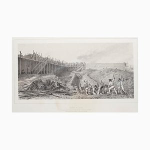 Battle Scene - Original Lithograph by Auguste Raffet - 1859 1859-ZCI-768664