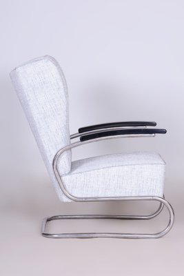 Bauhaus Armchair attributed to Kovona, Chrom-Plated Steel, Germany, 1930s-WHY-1727892