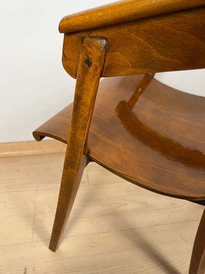 Bauhaus Armchair by Rockhausen, Polished Wood, Germany circa 1930-NNB-1168385