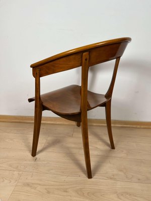 Bauhaus Armchair by Rockhausen, Polished Wood, Germany circa 1930-NNB-1168385