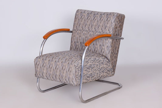 Bauhaus Armchair from Mücke Melder, 1930s