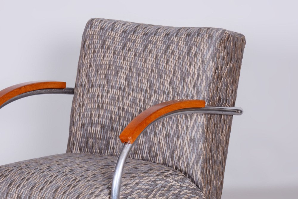 Bauhaus Armchair from Mücke Melder, 1930s