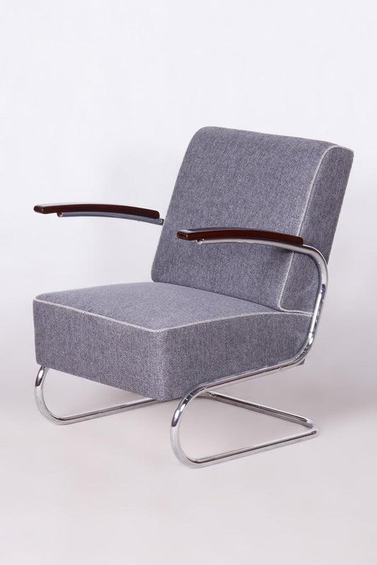 Bauhaus Armchair from Mücke Melder, Czechia, 1930s