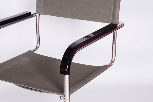 Bauhaus Armchairs attributed Marcel Breuer for Thonet, Czech, 1930s, Set of 2-WHY-1732067