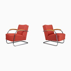 Bauhaus Armchairs by Mucke & Melder, 1930s, Set of 2-TRW-1747901