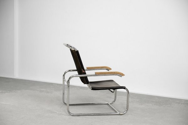 Bauhaus B35 Chair by Marcel Breuer for Thonet, 1930s-ZAA-1088036