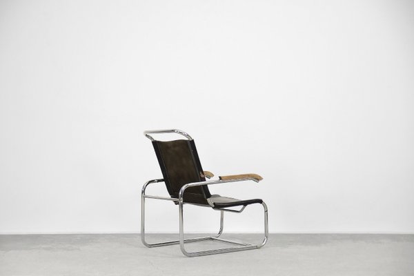 Bauhaus B35 Chair by Marcel Breuer for Thonet, 1930s-ZAA-1088036