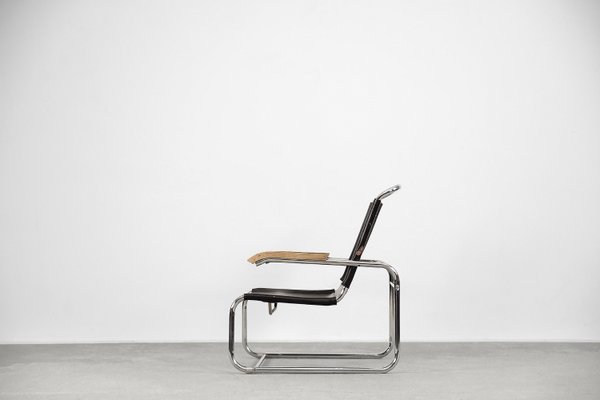 Bauhaus B35 Chair by Marcel Breuer for Thonet, 1930s-ZAA-1088036