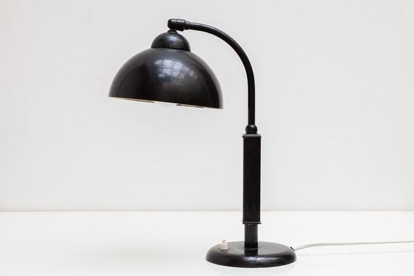 Bauhaus Black Desk Lamp by Christian Dell for Kaiser, 1933-KL-1151442