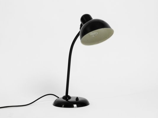 Bauhaus Black Metal Model 6551 Table Lamp by Christian Dell for Kaiser Idell, 1940s-RR-695109