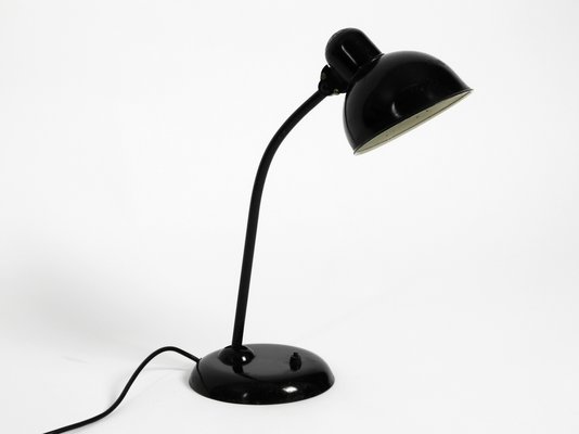 Bauhaus Black Metal Model 6551 Table Lamp by Christian Dell for Kaiser Idell, 1940s-RR-695109