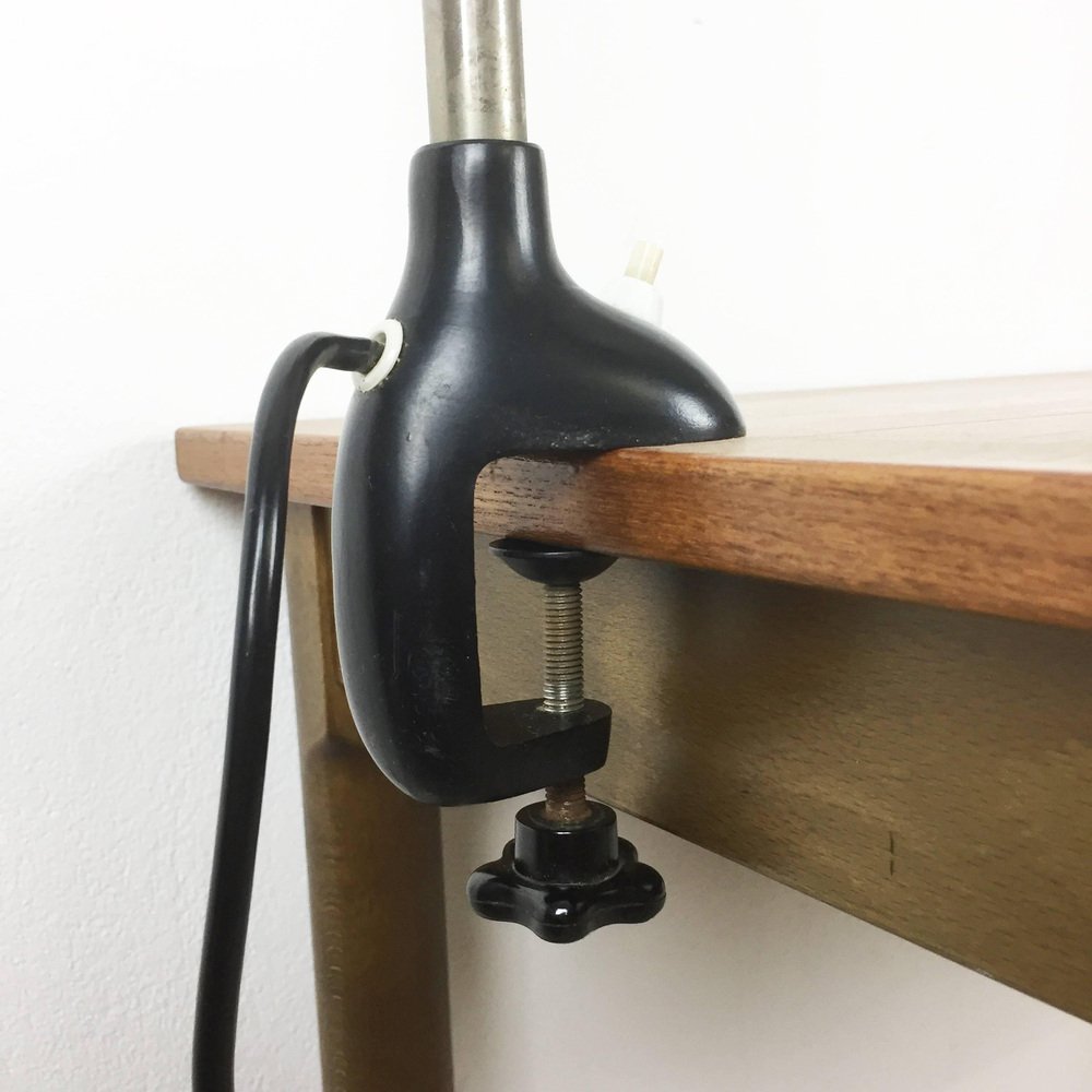 Bauhaus Black Table or Desk Lamp by Christian Dell for Kaiser Idell / Kaiser Leuchten, 1950s