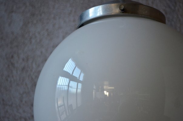 Bauhaus Boule Ceiling Lamp, 1940s-AIU-666108