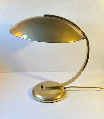 Bauhaus Brass Desk Lamp by Egon Hillebrand, 1940s-LCR-1133084