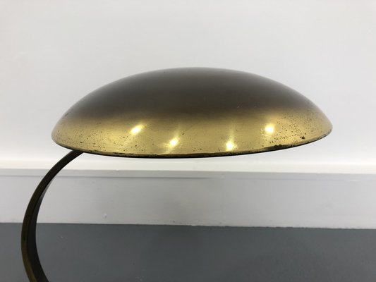 Bauhaus Brass Model 6751 Desk Lamp by Christian Dell for Kaiser Leuchten, 1950s-JWH-1450813