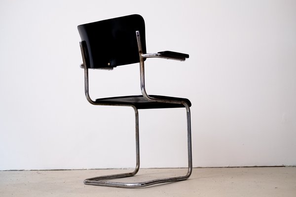 Bauhaus Chair from Mauser Werke Waldeck, 1930s-KGI-1374915