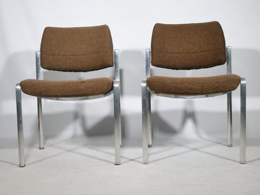 Bauhaus Chairs by Miller Borgsen for Röder and Sons, 1960s, Set of 2-LVS-1749546