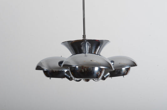 Bauhaus Chandelier by Franta Anyz for Napako, 1938