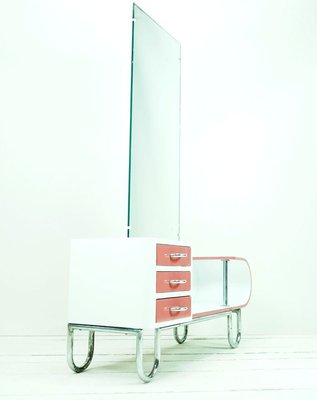 Bauhaus Chest of Drawers with Mirror, 1930s-FHJ-715549