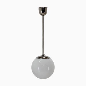 Bauhaus Chrome Ceiling Lamp, 1930s-TZ-801056