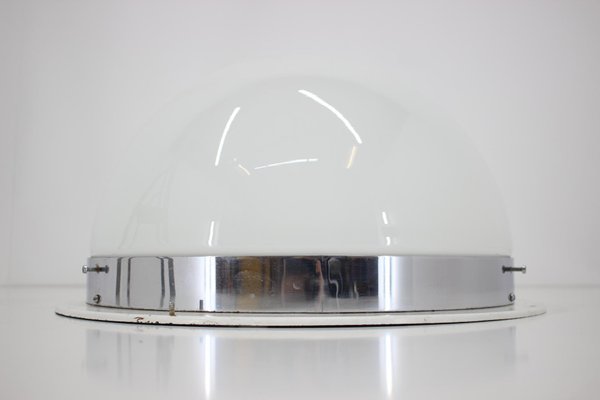 Bauhaus Chrome Ceiling Lamps from Zukov, 1940s, Set of 6-TZ-774608