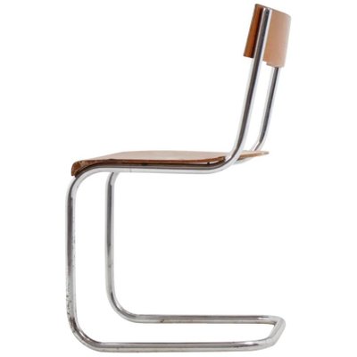 Bauhaus Chrome Childrens Chair-TZ-1231983