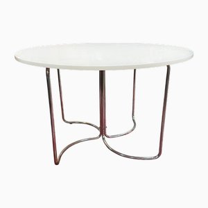 Bauhaus Chrome Dining Table from Sab, 1930s-XSL-2034846