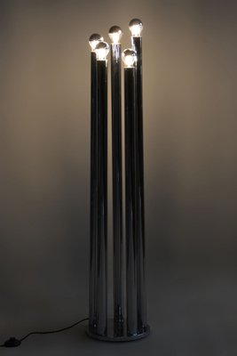 Bauhaus Chrome Floor Lamp, France, 1950s-WHY-1705985