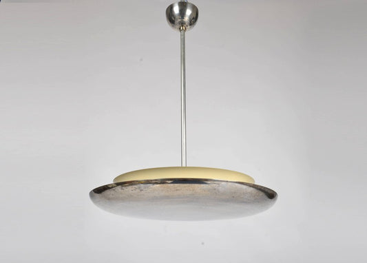 Bauhaus Chrome-Plated Light attributed to Franta Anyz, 1930s