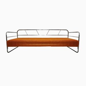 Bauhaus Chrome Sofa by Robert Slezak for Slezak Factories, 1930s-QJA-1741512