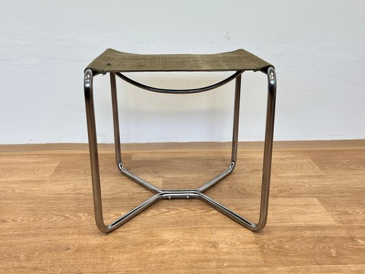 Bauhaus Chrome Stool B8 attributed to Marcel Breuer for Thonet, 1930-TZ-2018648