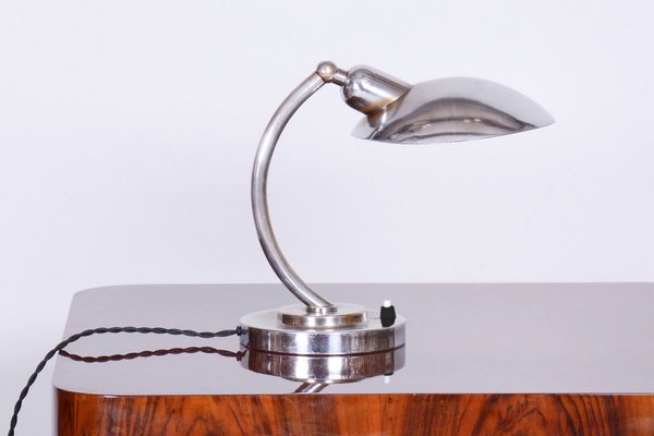 Bauhaus Chrome Table Lamp by F. Anyz, 1920s-WHY-1723737