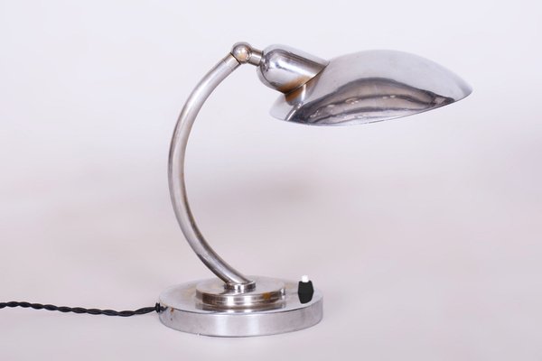 Bauhaus Chrome Table Lamp by F. Anyz, 1920s-WHY-1723737