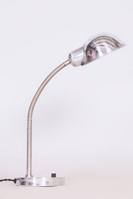 Bauhaus Chrome Table Lamp, Czechia, 1930s-WHY-1734481