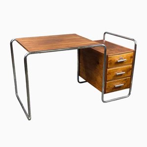 Bauhaus Chrome Tube Writing Desk by Marcel Breuer for Thonet, 1929-XSL-2021514