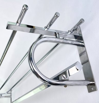 Bauhaus Chrome Wall Rack-JUZ-1311787