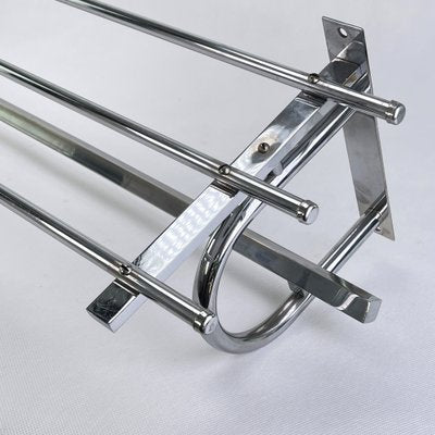 Bauhaus Chrome Wall Rack-JUZ-1311787