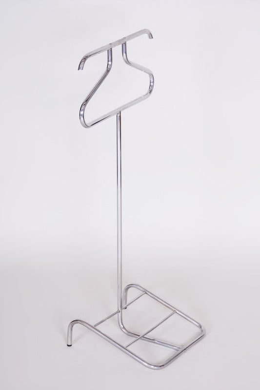 Bauhaus Clothes Valet Stand in Chrome attributed to Robert Slezák, 1930s