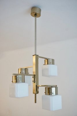 Bauhaus Czech Chandelier, 1930s-HYJ-660274