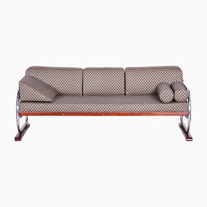 Bauhaus Czech Grey Sofa by Robert Slezak for Thonet, 1930s-WHY-1097909