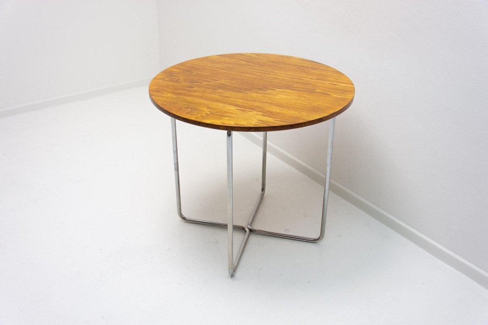 Bauhaus Czechoslovakian B27 Coffee Table by Marcel Breuer, 1930s