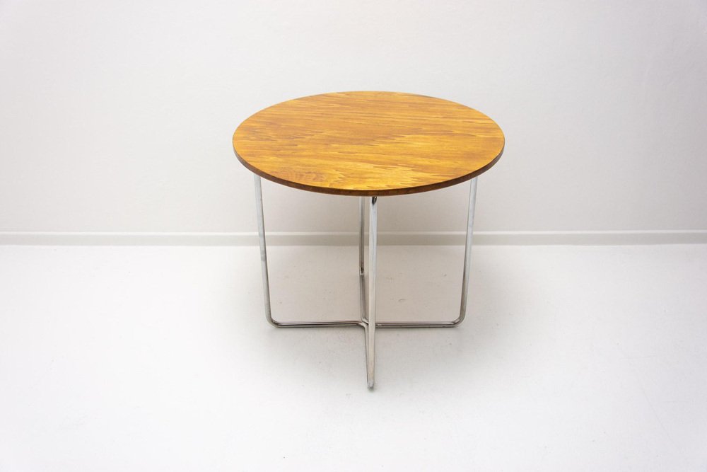 Bauhaus Czechoslovakian B27 Coffee Table by Marcel Breuer, 1930s